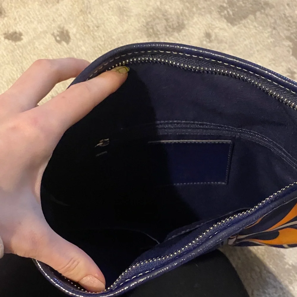 Coach Blue and Orange Crossbody Bag - Picture 6 of 11